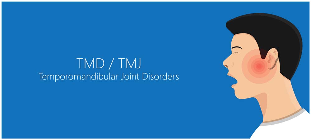man with tmj disorder tmd jaw pain